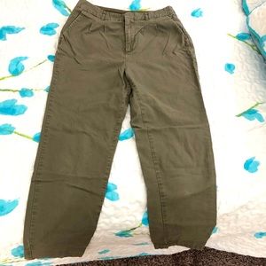 high waisted straight leg pants